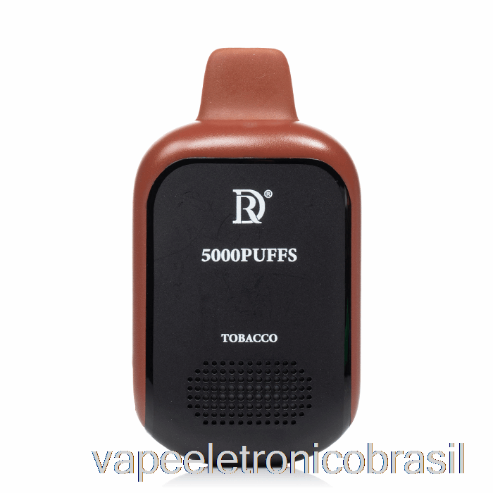 Vape Recarregável Death Row Qr5000 Tabaco Descartável